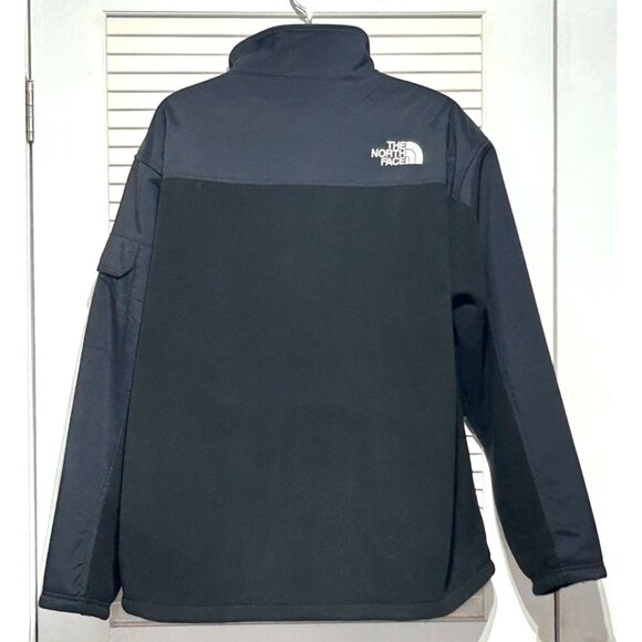 The North Face Men's Black Grey Salinas Mixed Media Jacket Fleece Size XXL 3037 - Picture 5 of 9